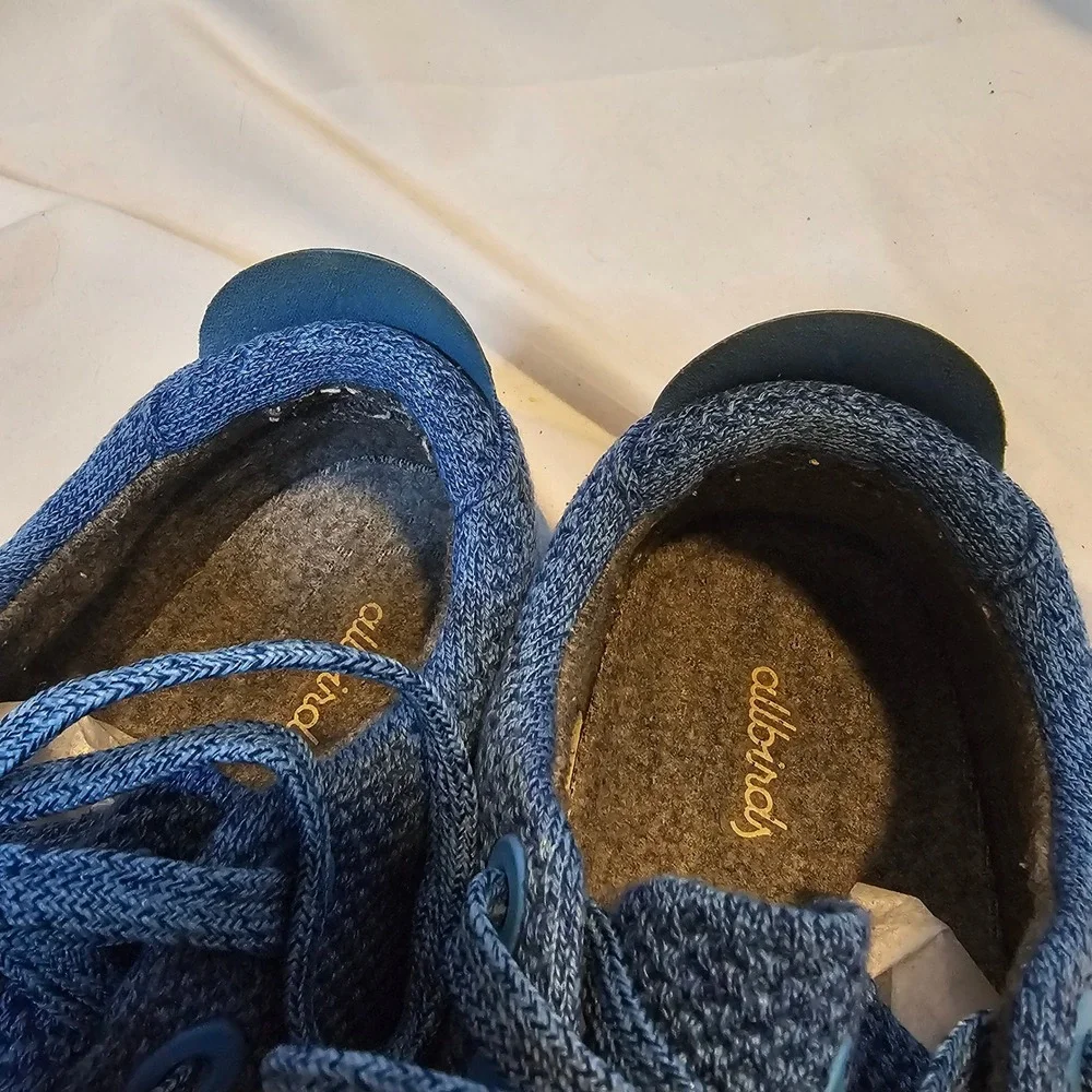 Allbirds Tree Pipers Mens Size 9 Blue Sustainable Low Top Sneaker Casual Comfort